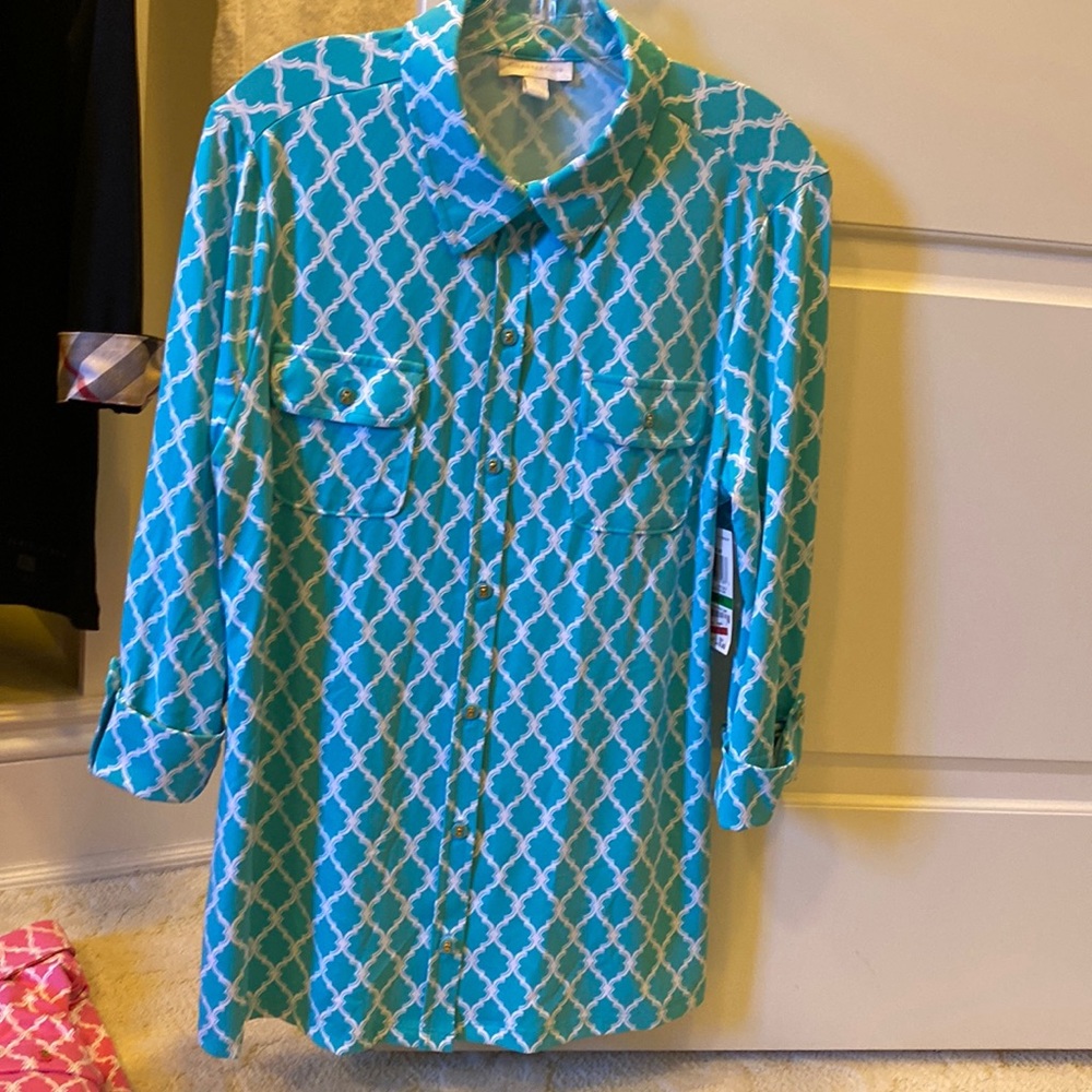 NWT Charter Club blouse size L